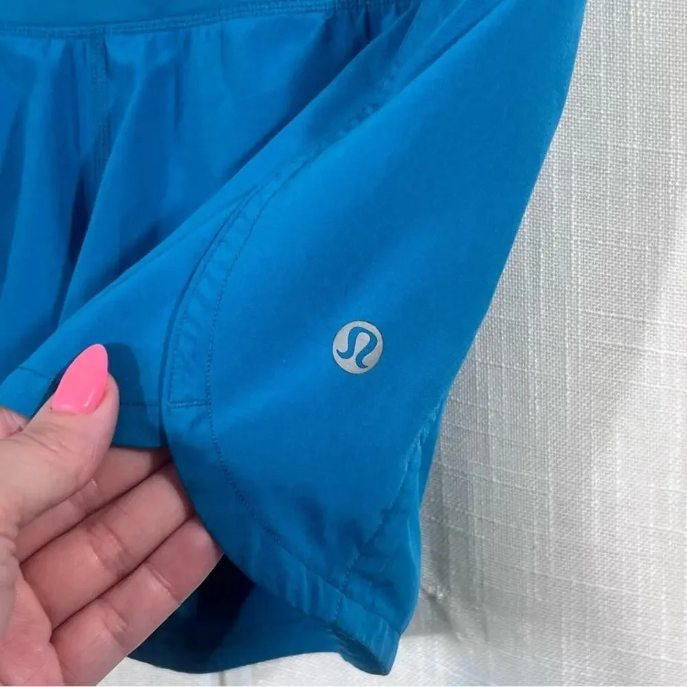 lululemon athletica Teal Running Shorts